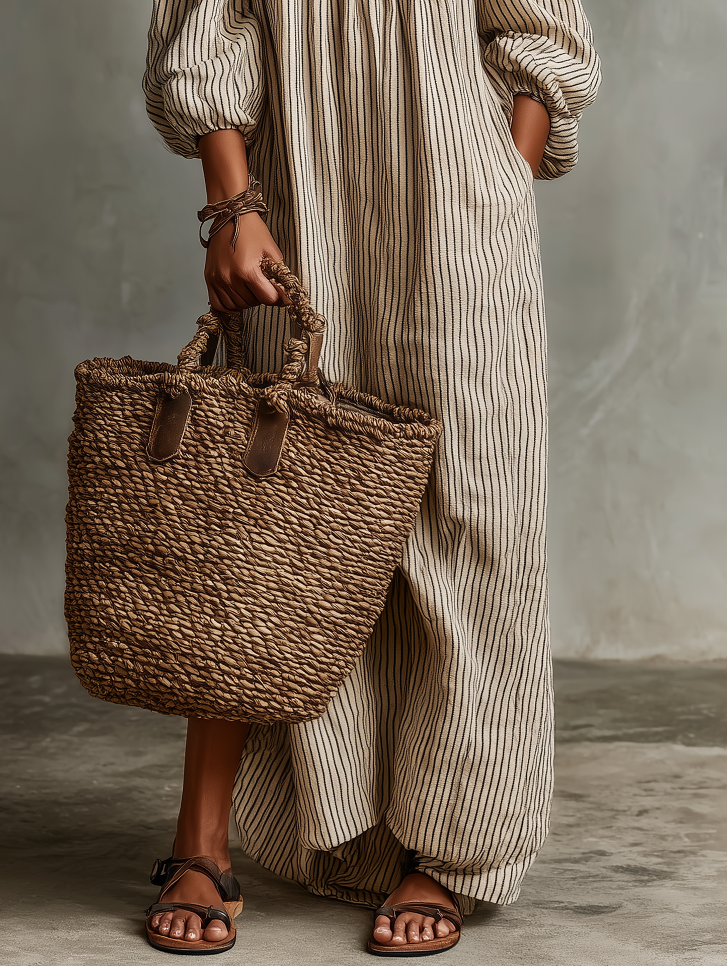 Petra | Vestido maxi minimalista