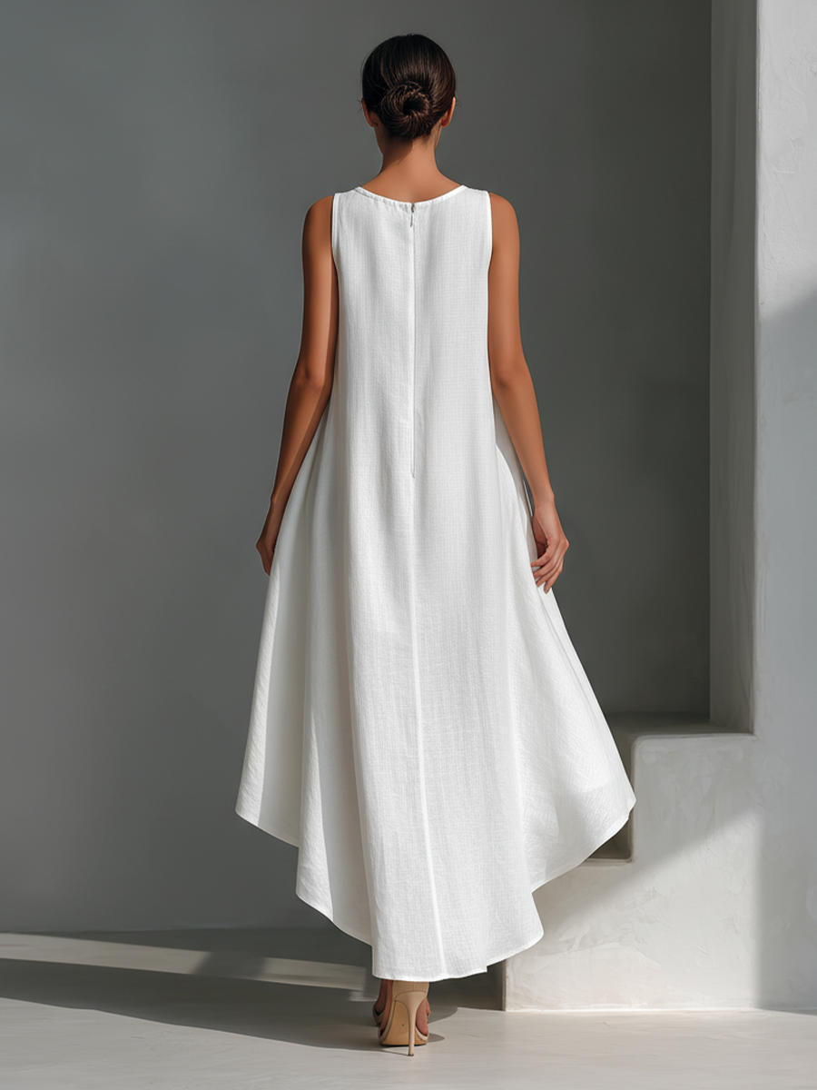 Andrea | Vestido Midi Sin Mangas