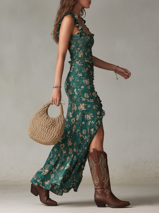 Sara | Vestido maxi bohemio