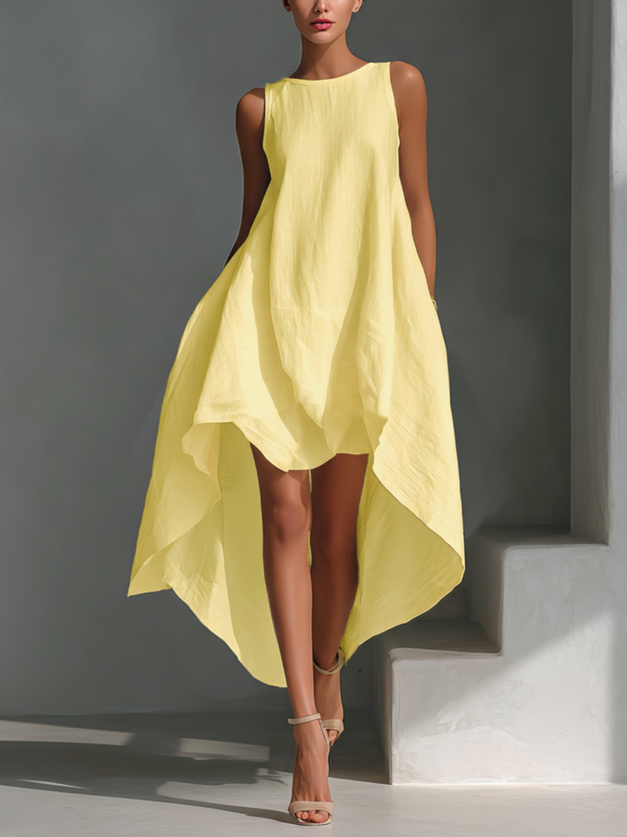 Andrea | Vestido Midi Sin Mangas