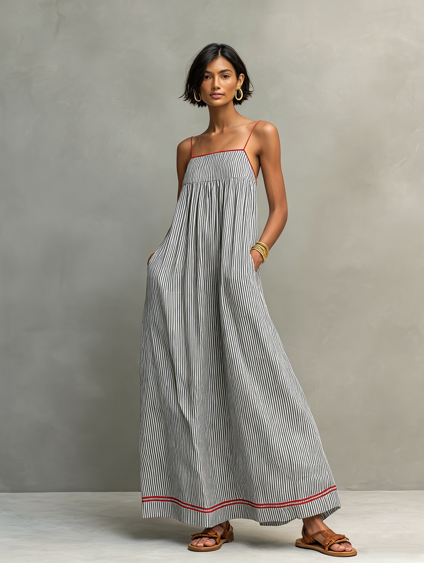 Ana | Vestido Maxi Minimalista