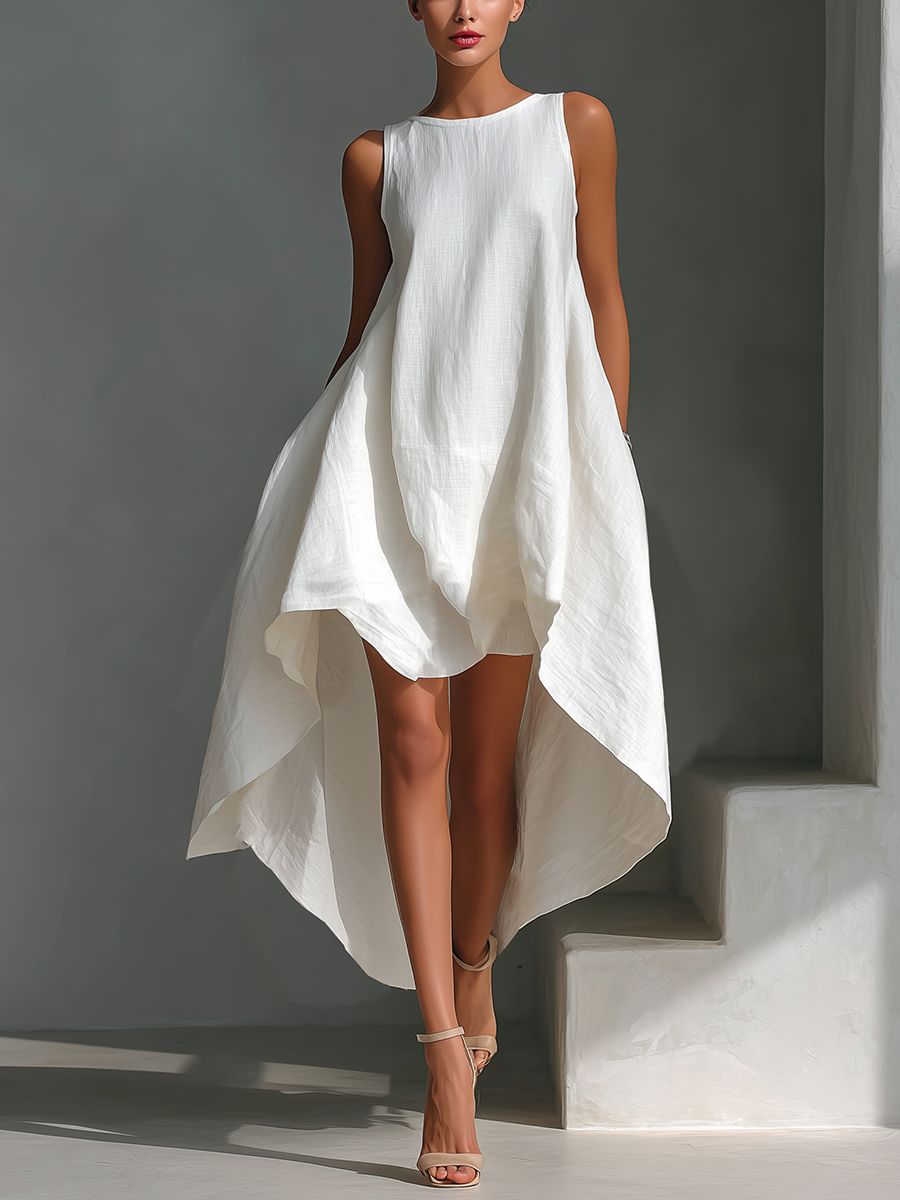 Andrea | Vestido Midi Sin Mangas