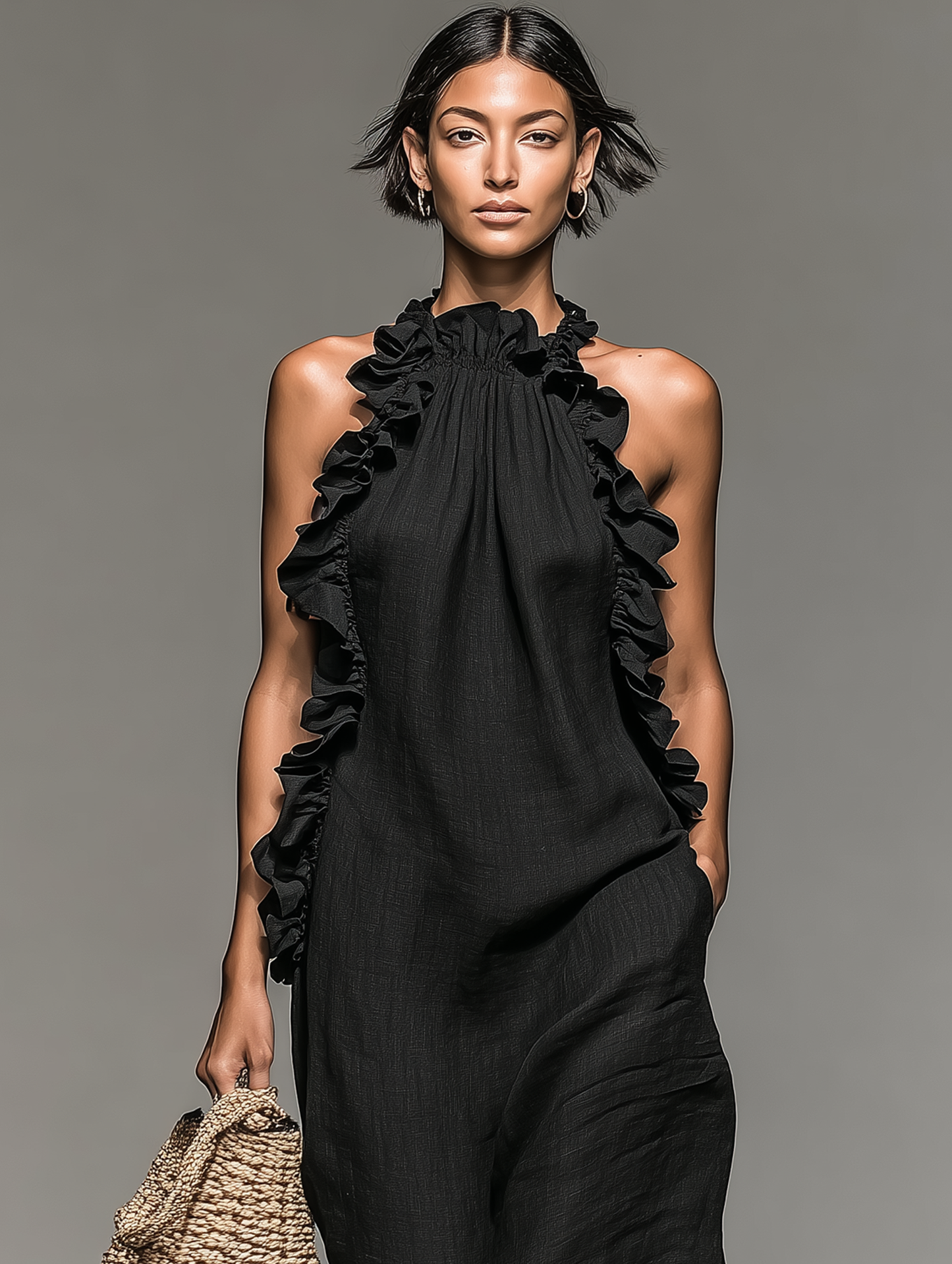 Inés | Vestido Maxi de Volantes