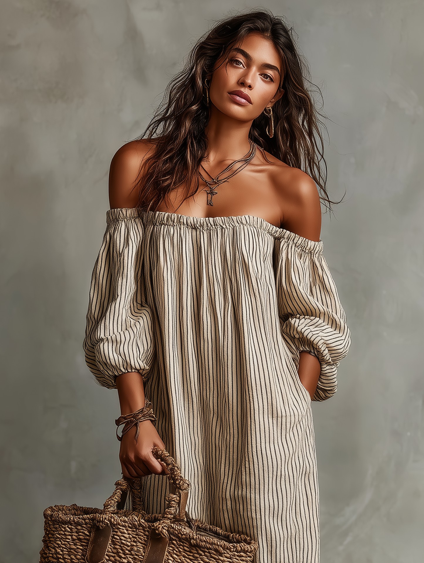 Petra | Vestido maxi minimalista