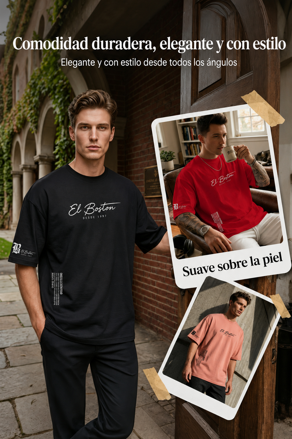 Mario | Camiseta Estilo Urbano Oversized