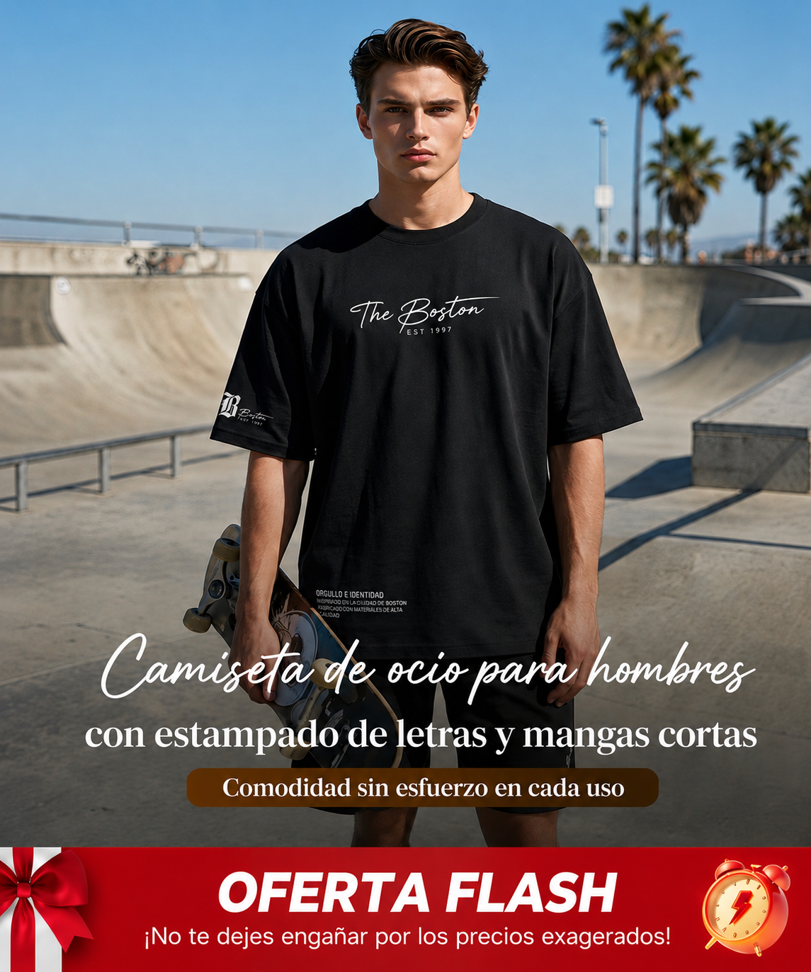 Mario | Camiseta Estilo Urbano Oversized