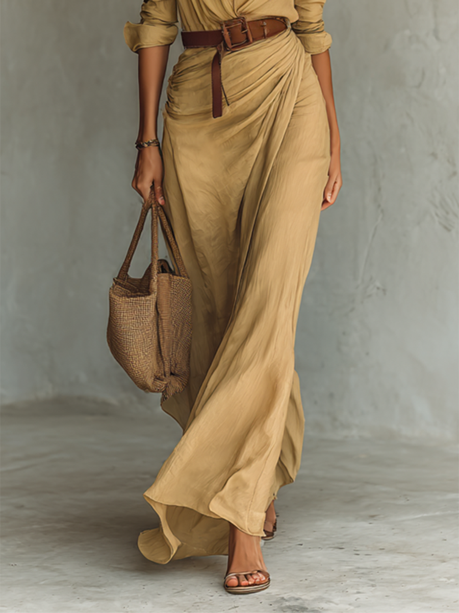 Lara | Vestido maxi elegante